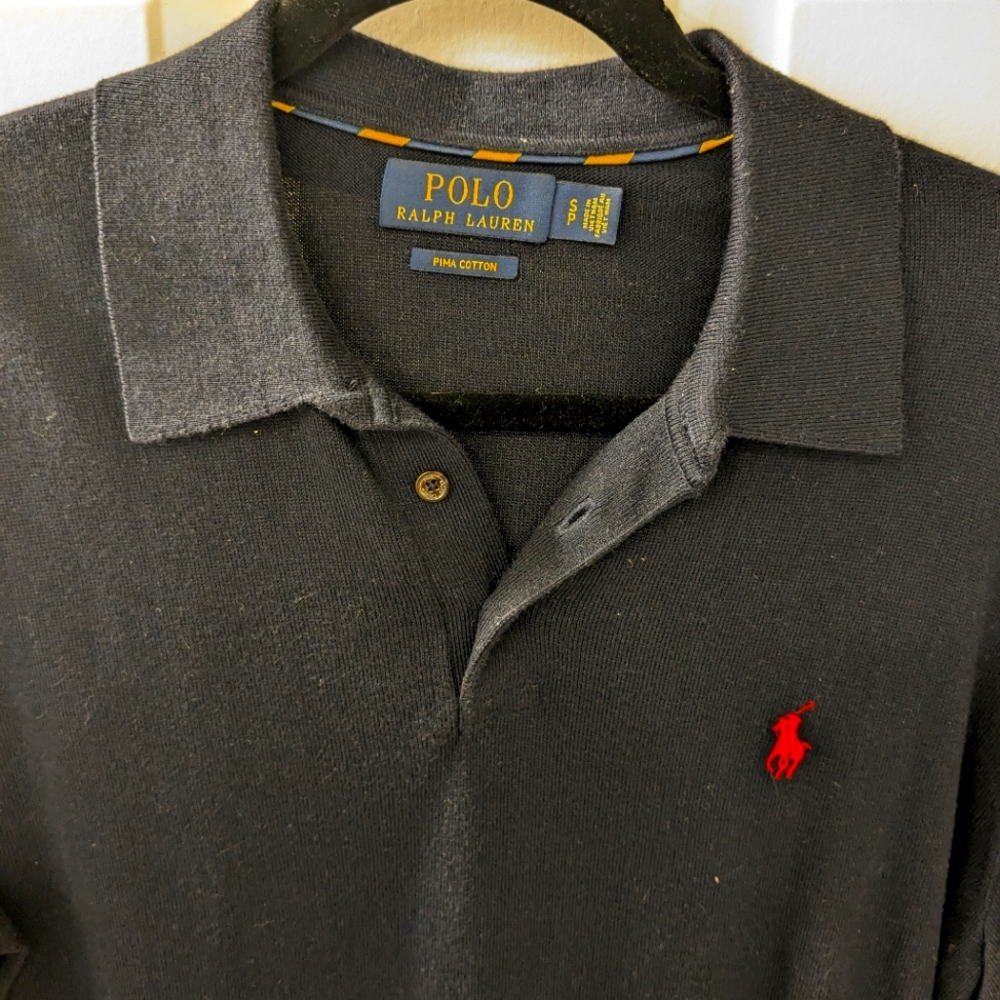 Ralph Lauren long sleeve pima polo
